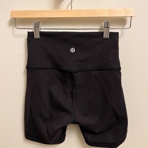 Lululemon Align Bike short Black sz 2